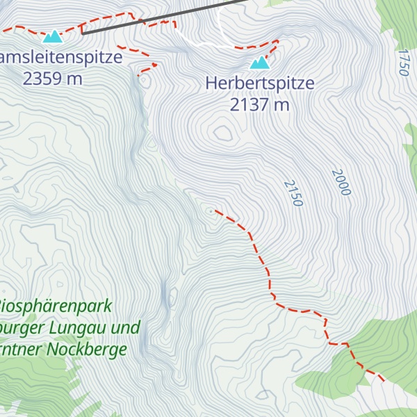 Map of Große Kesselspitze