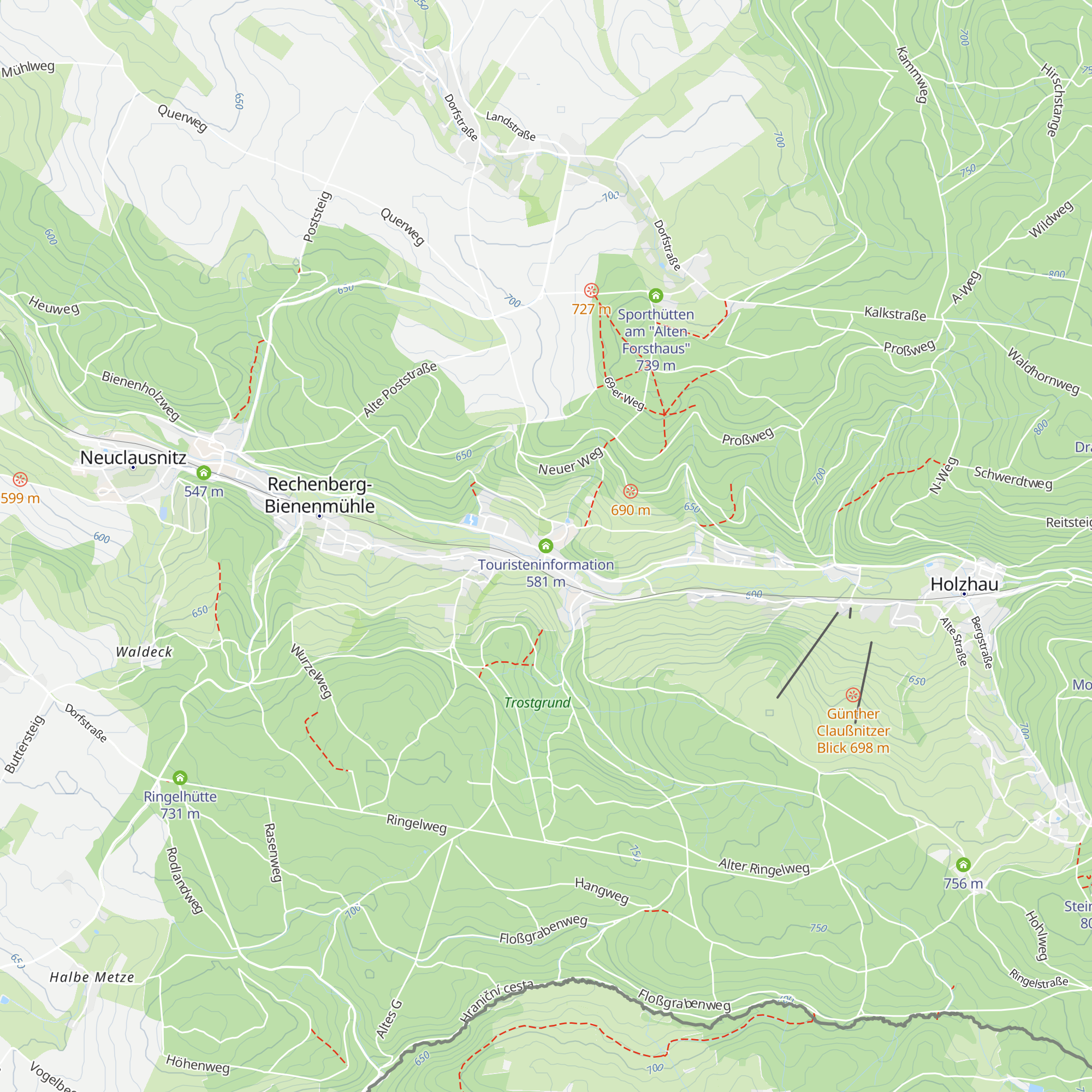 Touristeninformation map