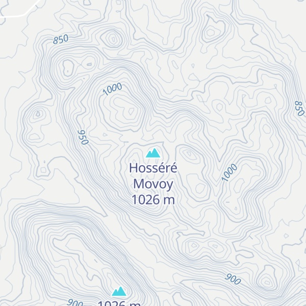 Map of Hosséré Movoy