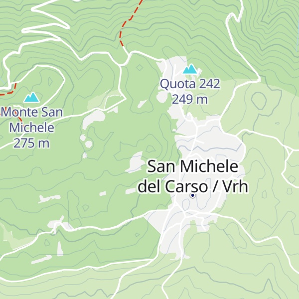 Map of Škofnik