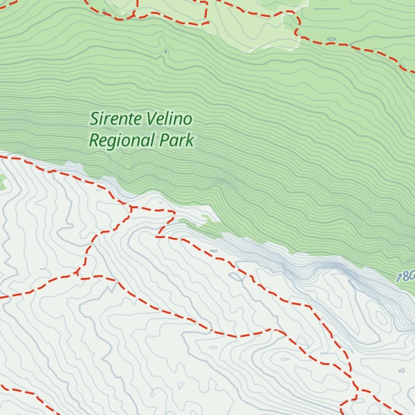 Map of Rifugio La Vecchia