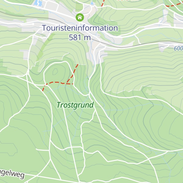 Map of Schutzhütte im Trostgrund