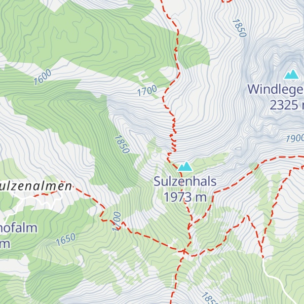 Map of Sulzenschneid
