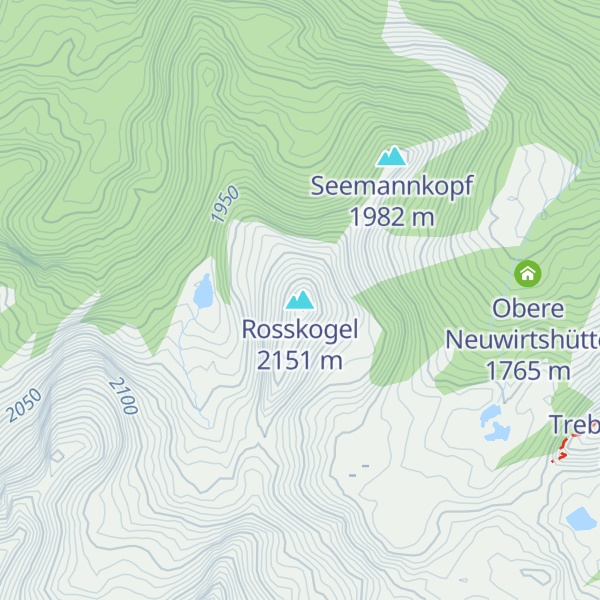 Map of Rosskogel
