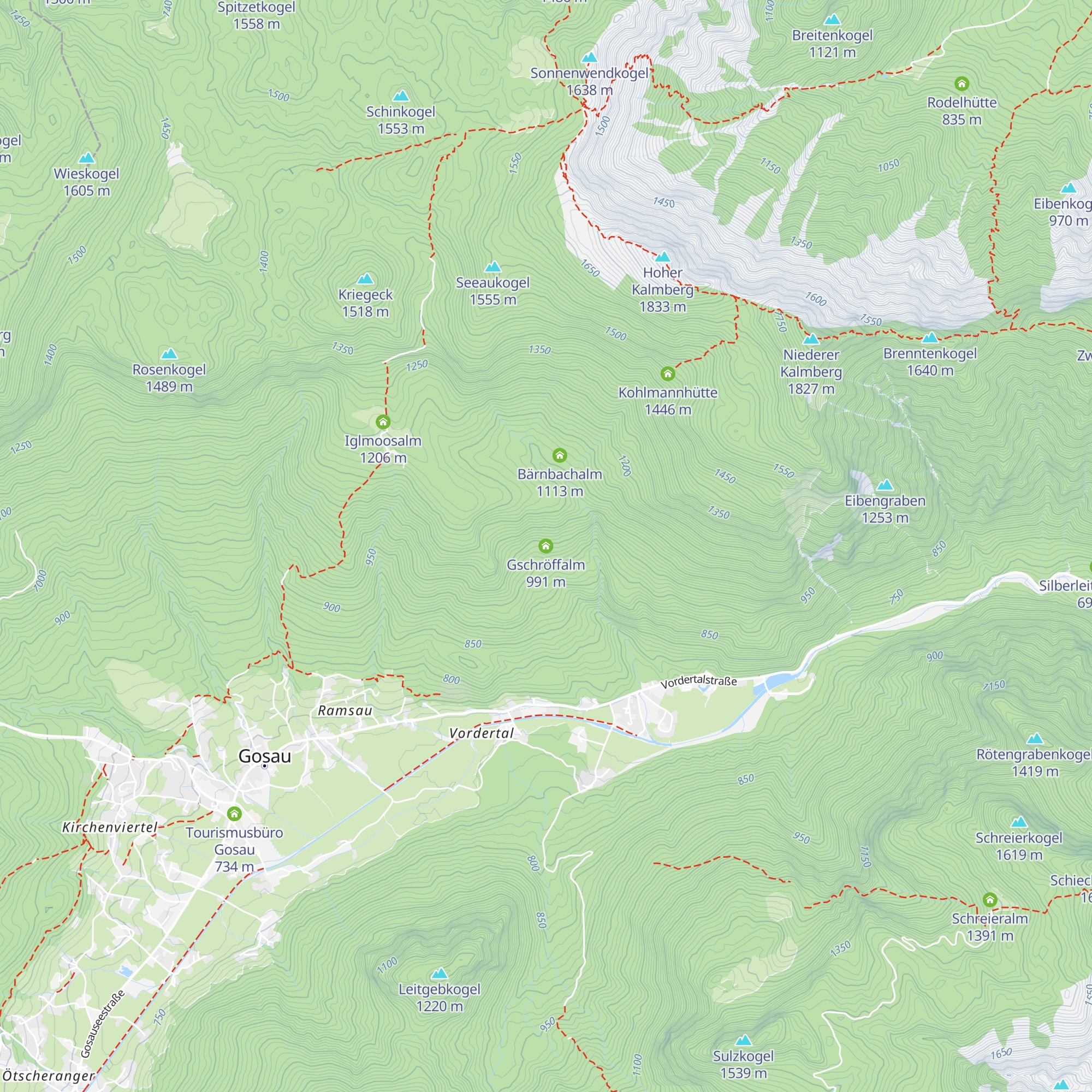 Gschröffalm map