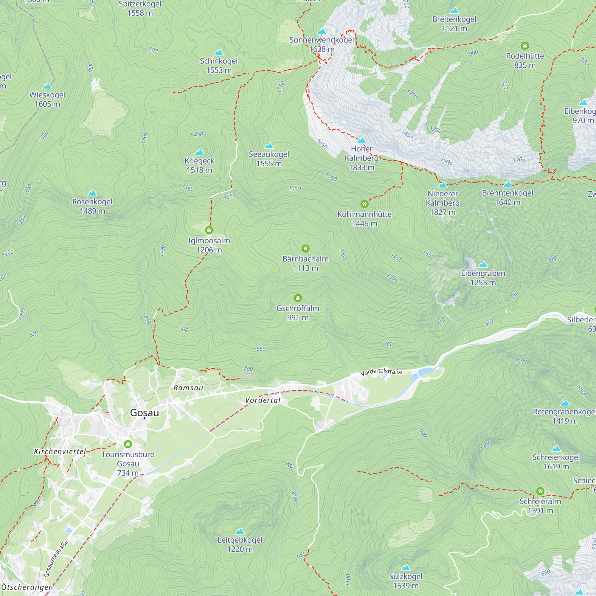 Gschröffalm map