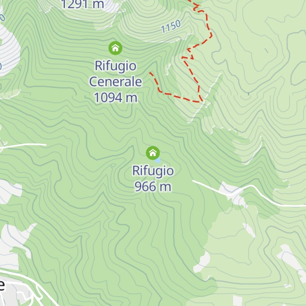 Map of Rifugio