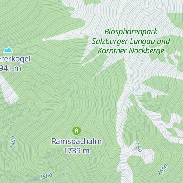 Map of Waschbergalm
