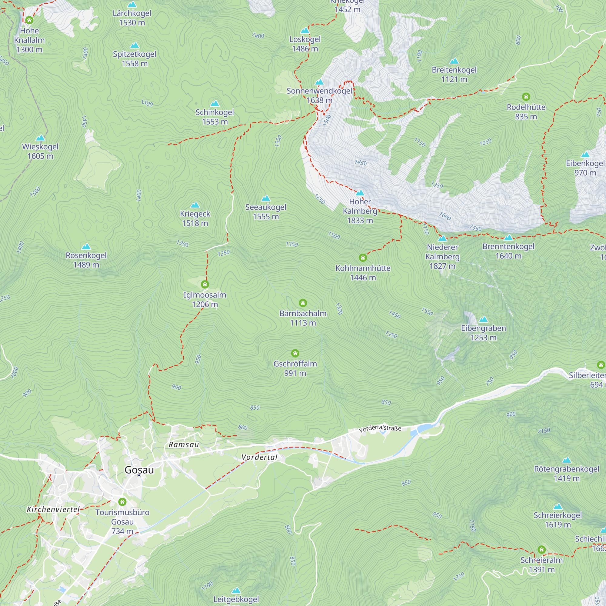 Bärnbachalm map