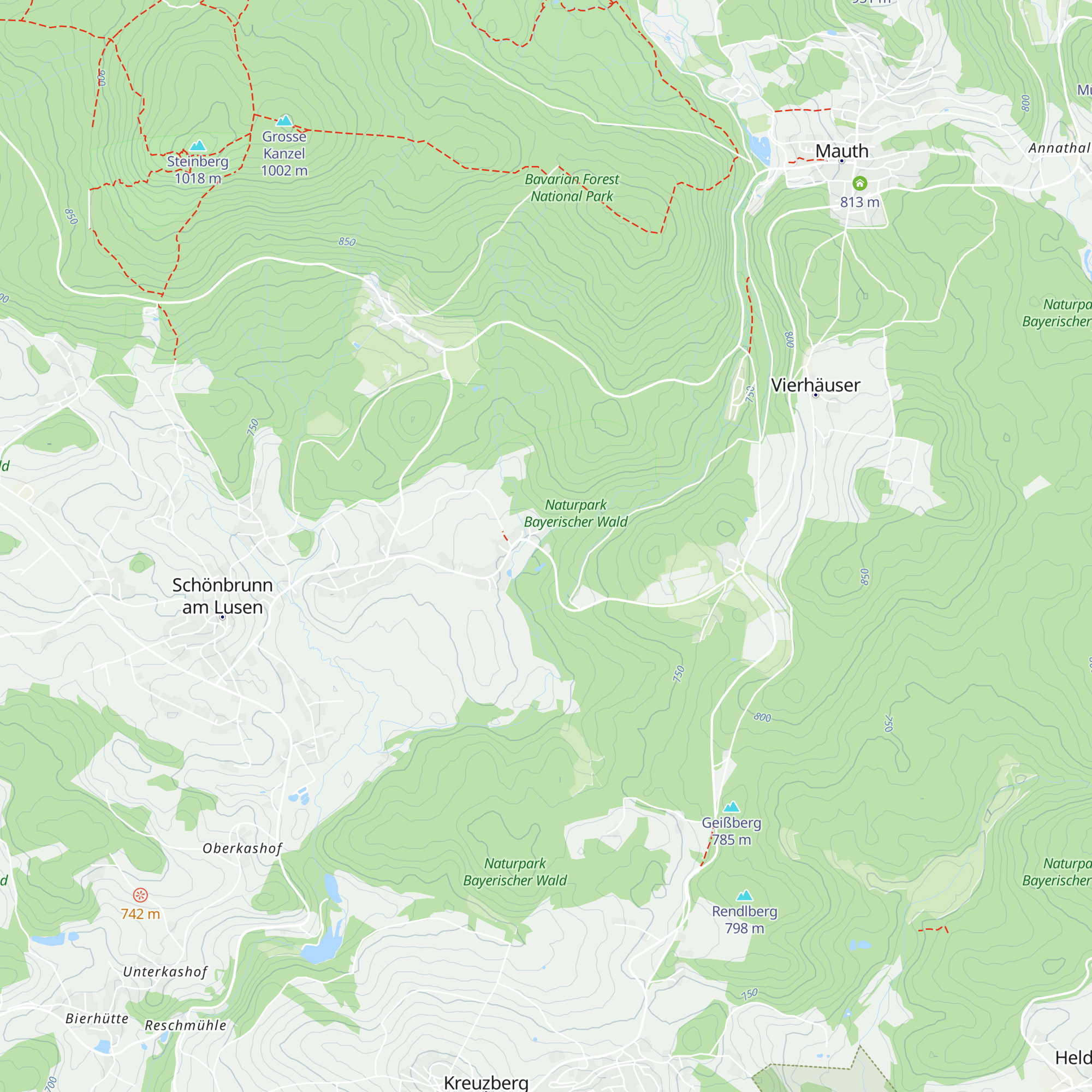 Neuhüttenmühle map