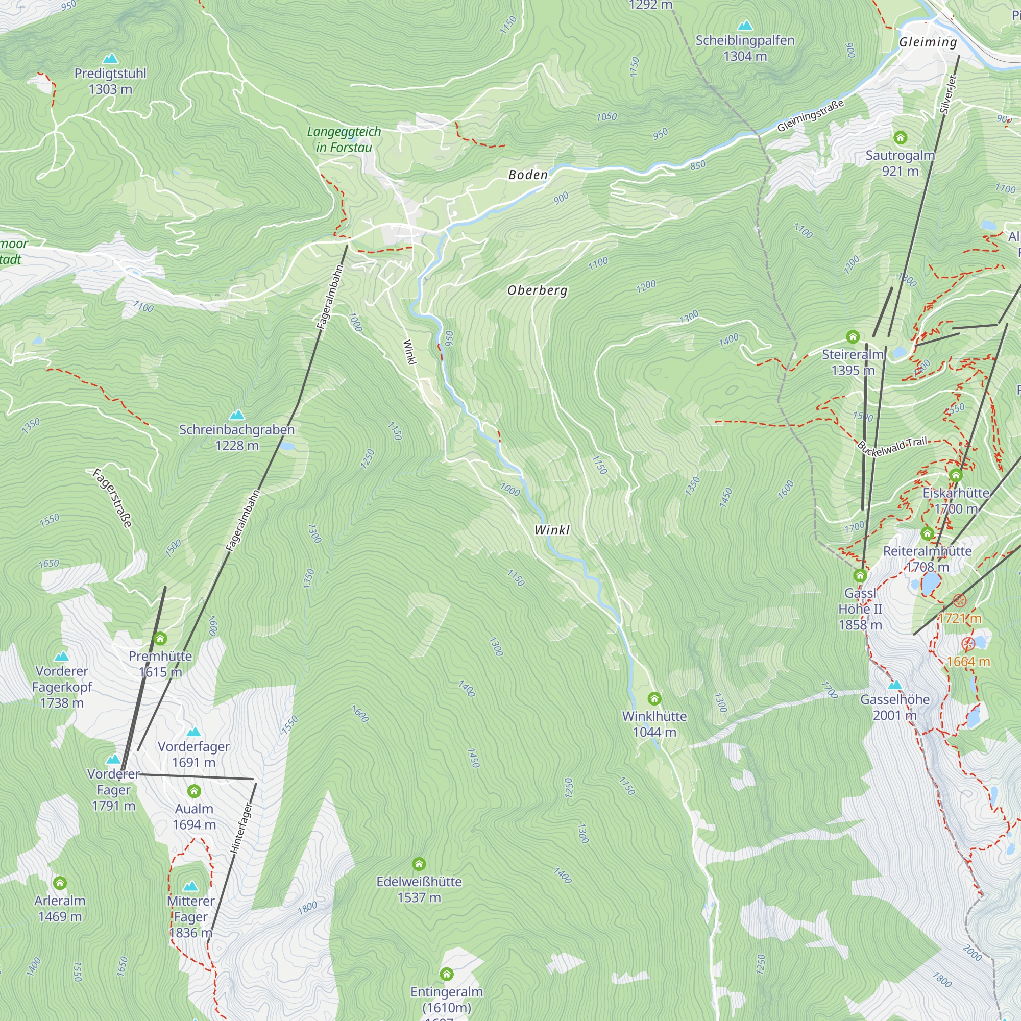 Astlehen map