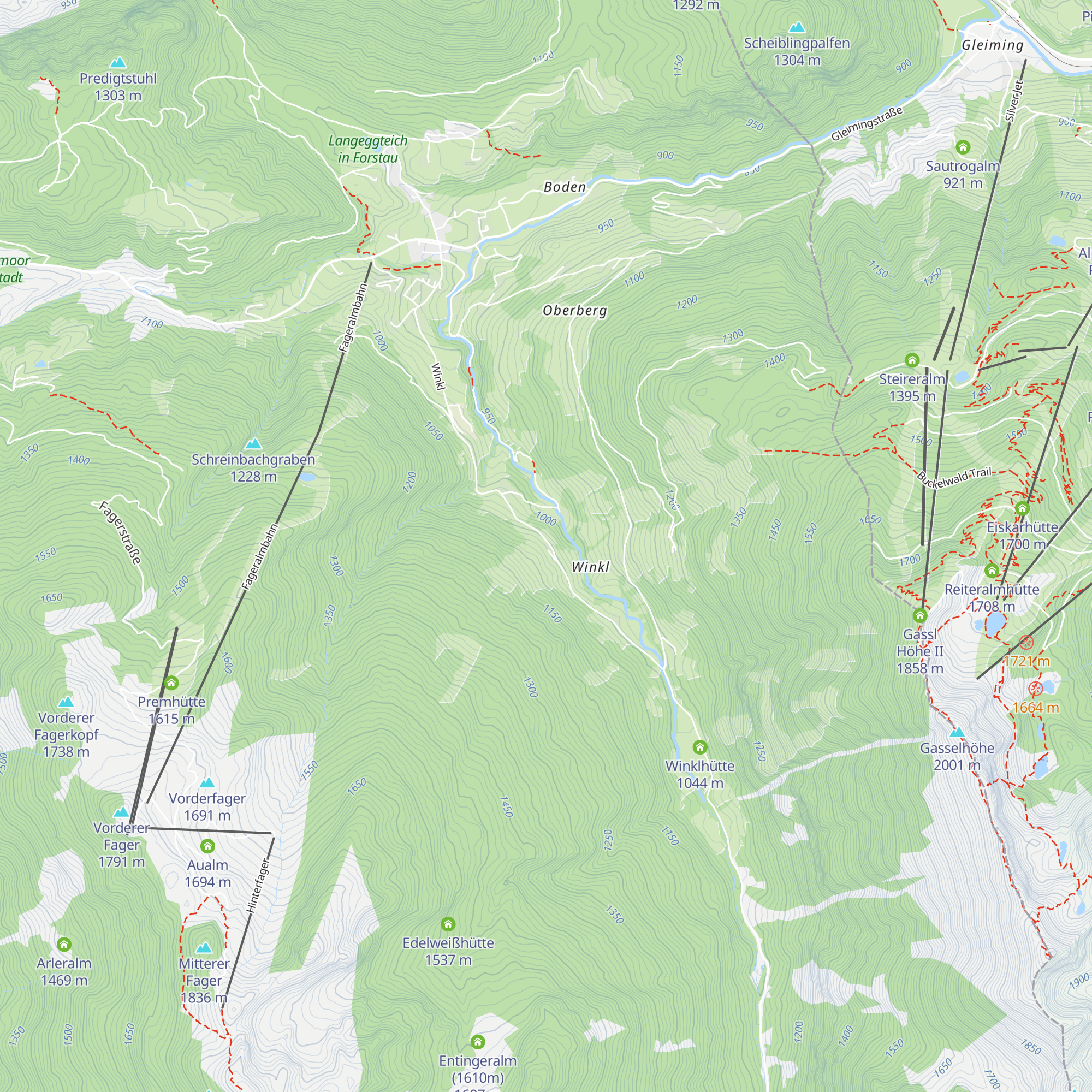 Astlehen map