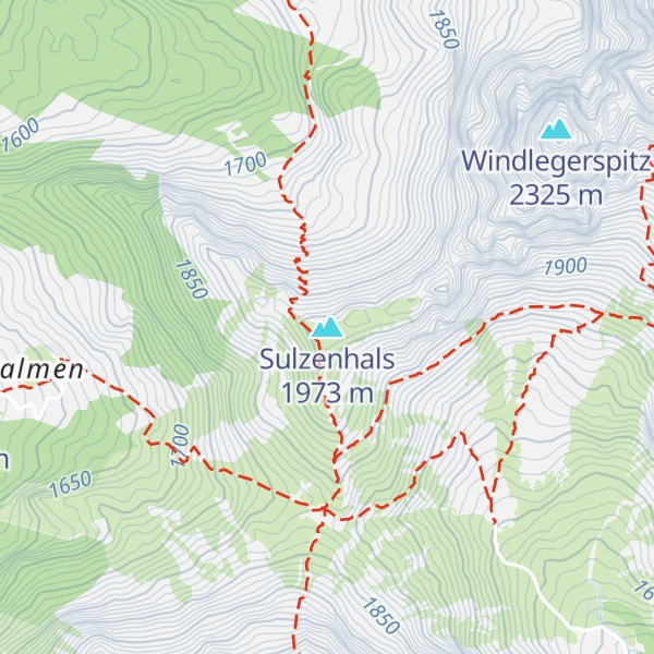 Map of Sulzenhals