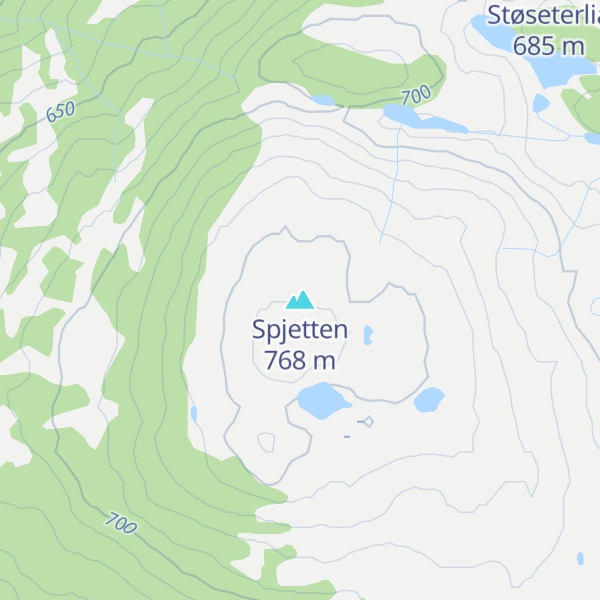 Map of Spjetten