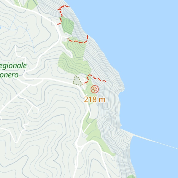Map of Monte Dei Corvi