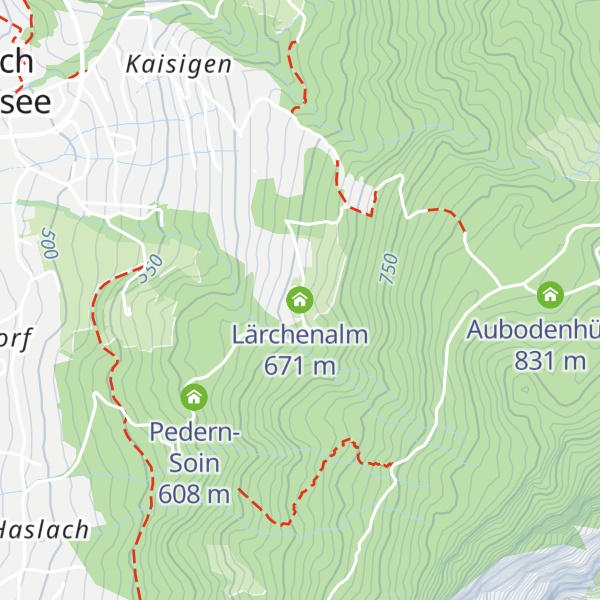 Map of Lärchenalm