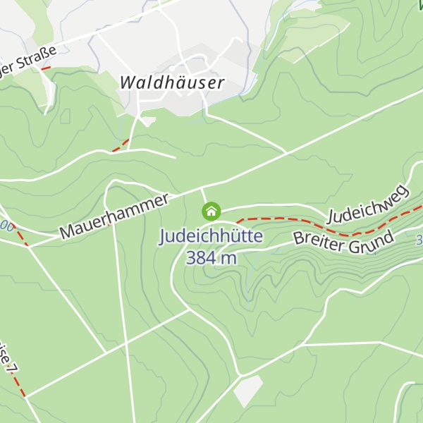 Map of Judeichhütte