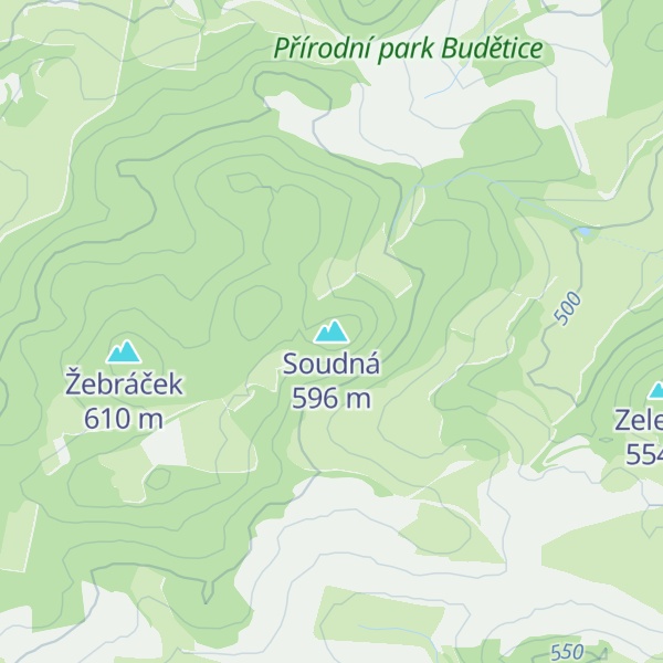 Map of Soudná
