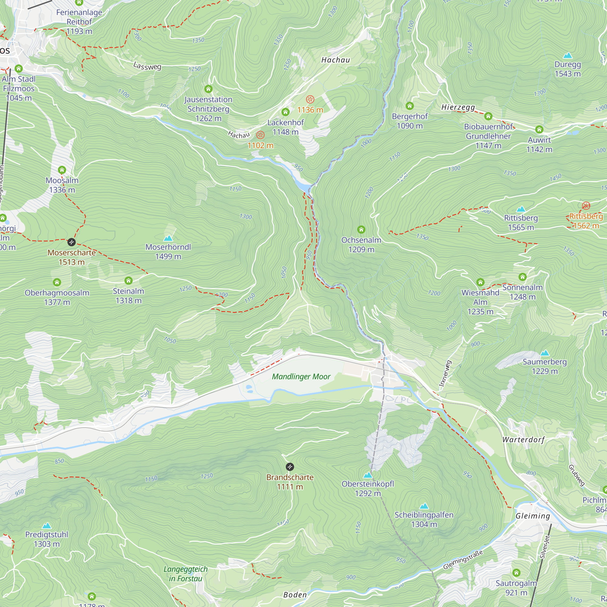 Mandlberggut map