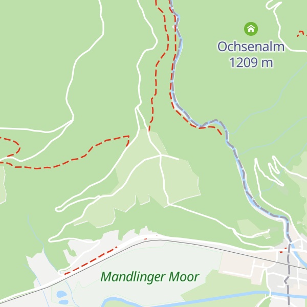 Map of Mandlberggut
