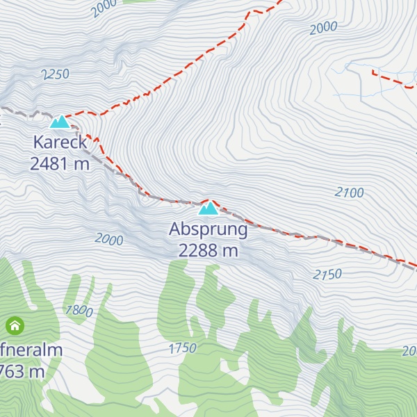 Map of Absprung