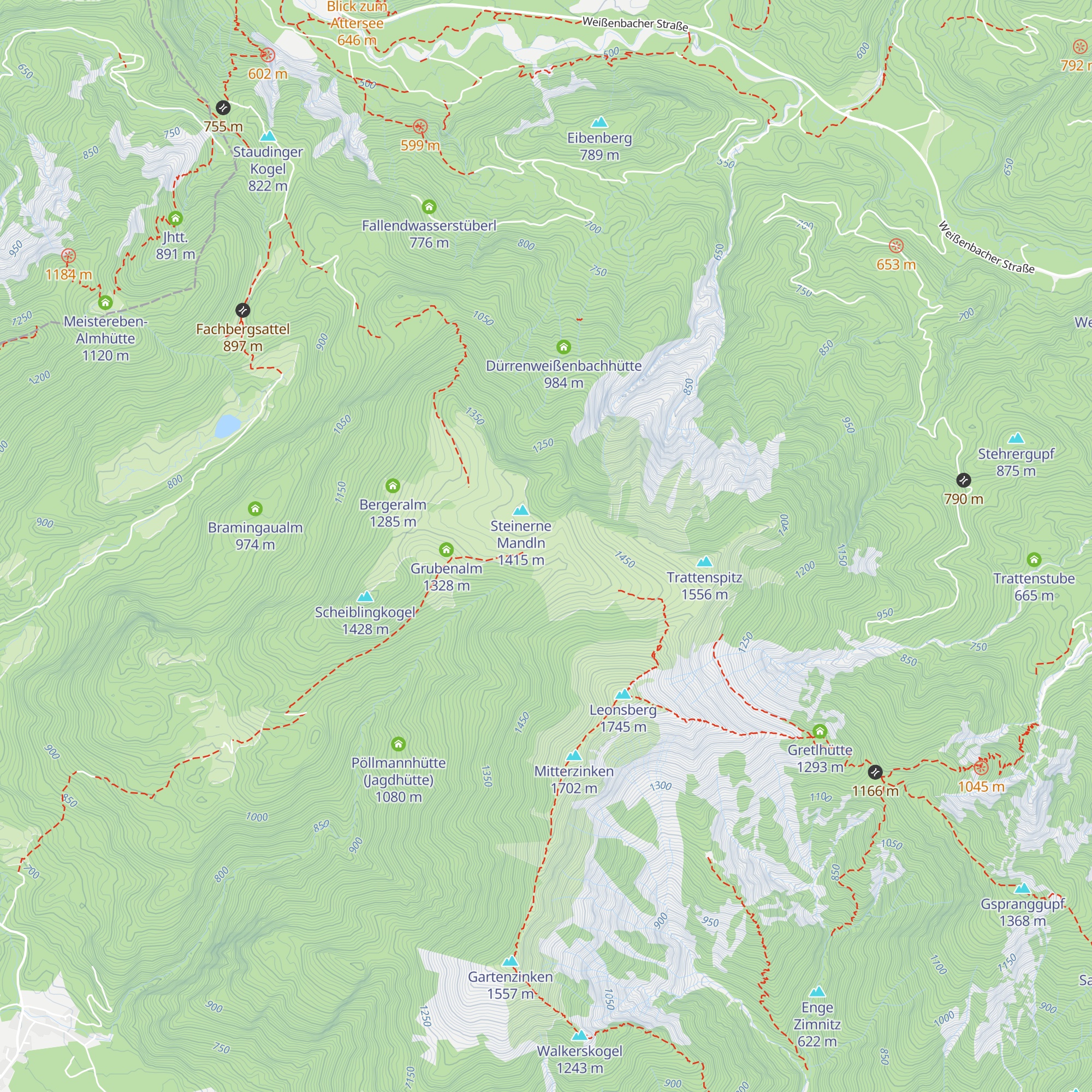 Leonsbergalm map