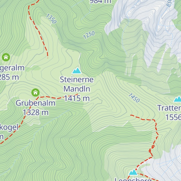 Map of Leonsbergalm