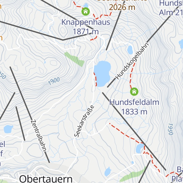 Map of Personalhaus Hausstätteralm