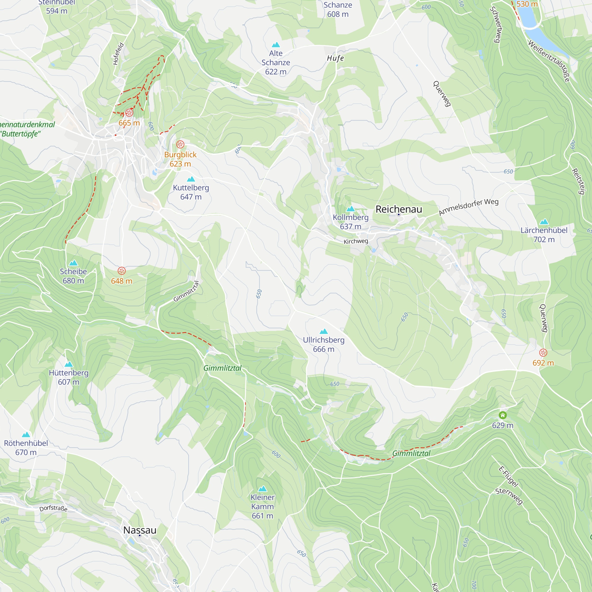 Hütte am Linsenschacht map