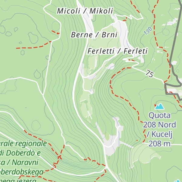 Map of Trattoria Kapriol