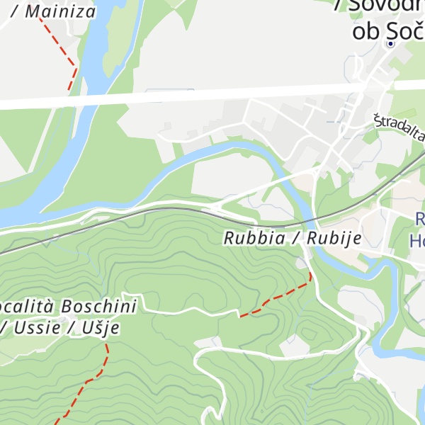 Map of Ex Stazione di Rubbia-San Michele