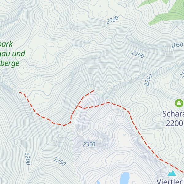 Map of Weißeneck