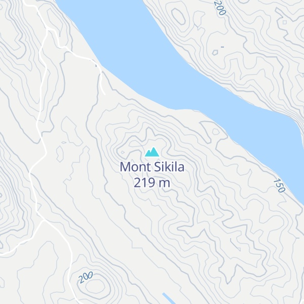 Map of Mont Sikila
