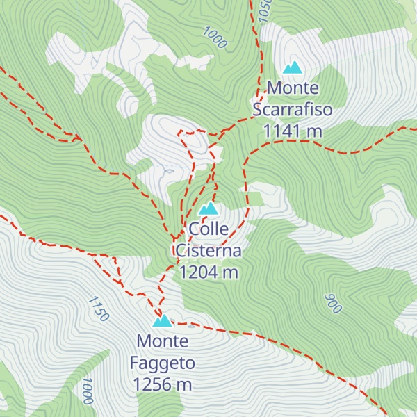 Map of Colle Cisterna
