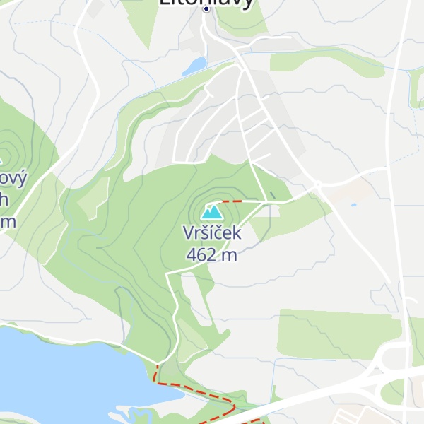 Map of Vršíček