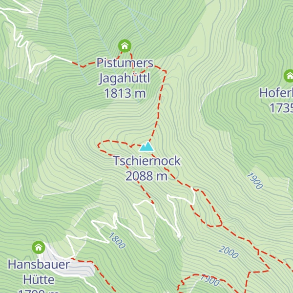 Map of Tschiernock