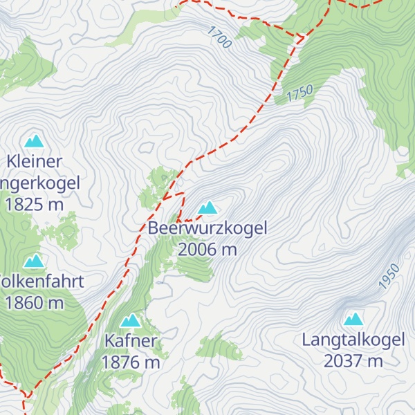 Map of Beerwurzkogel