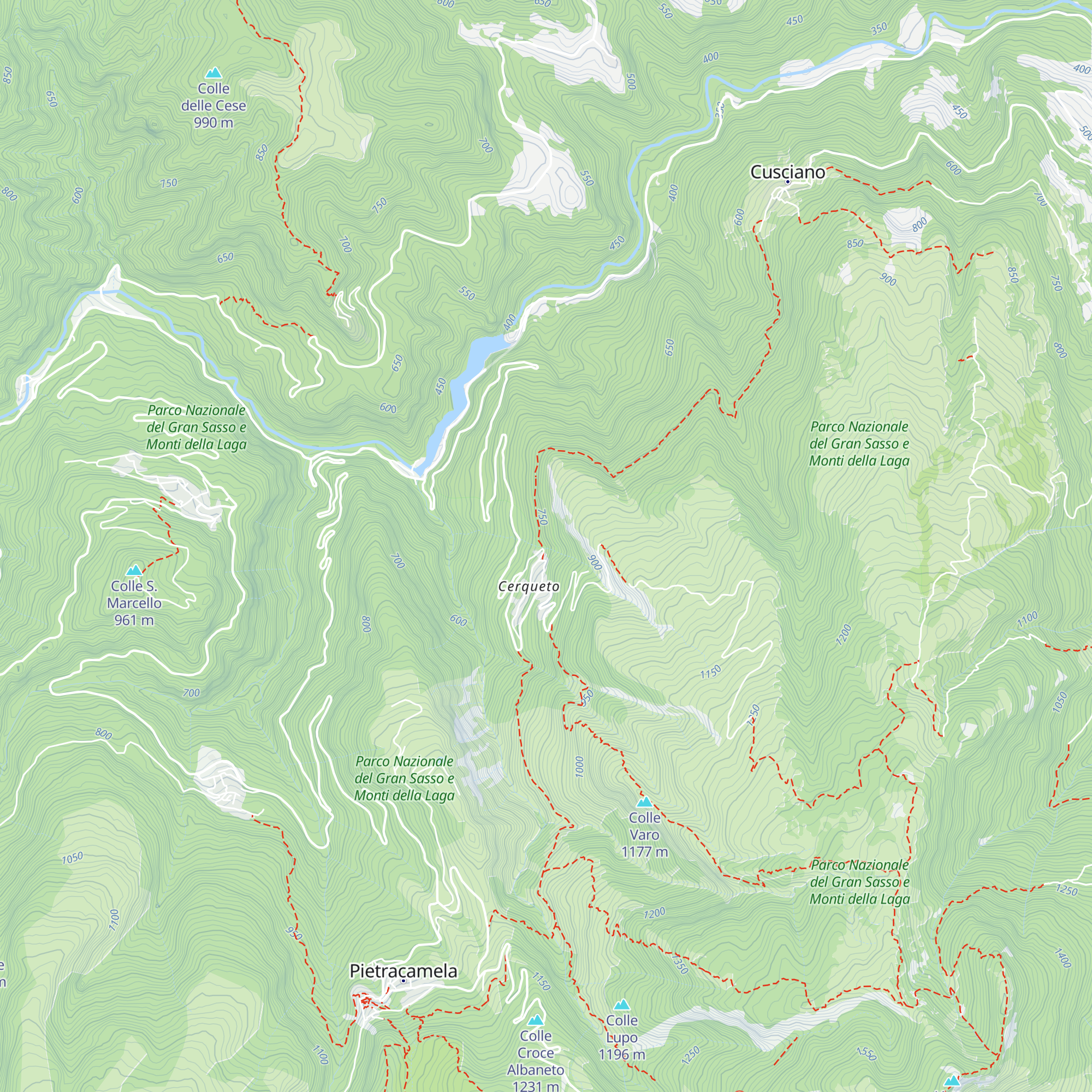 Capanna del presepe vivente map