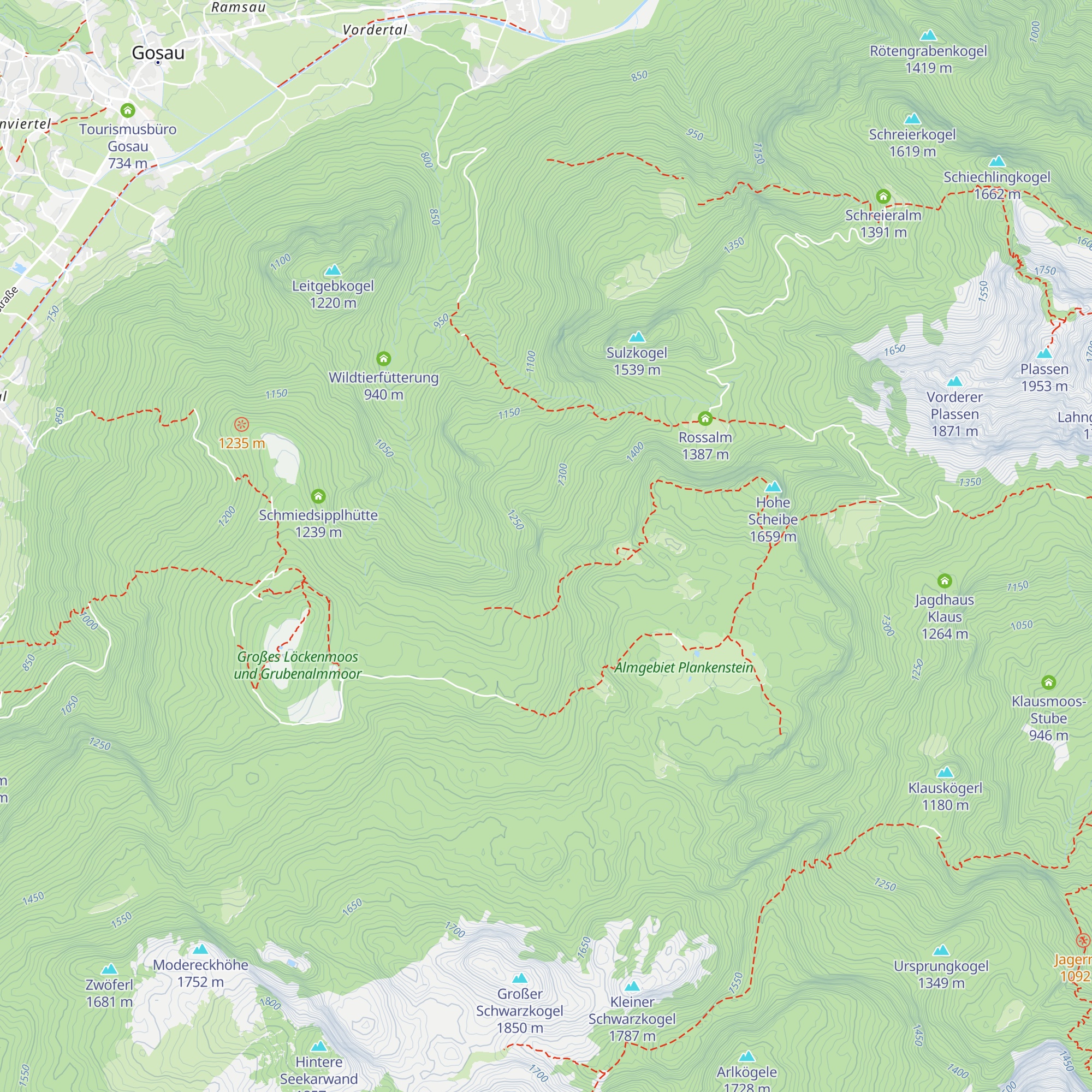 Kaun Jagdhütte map