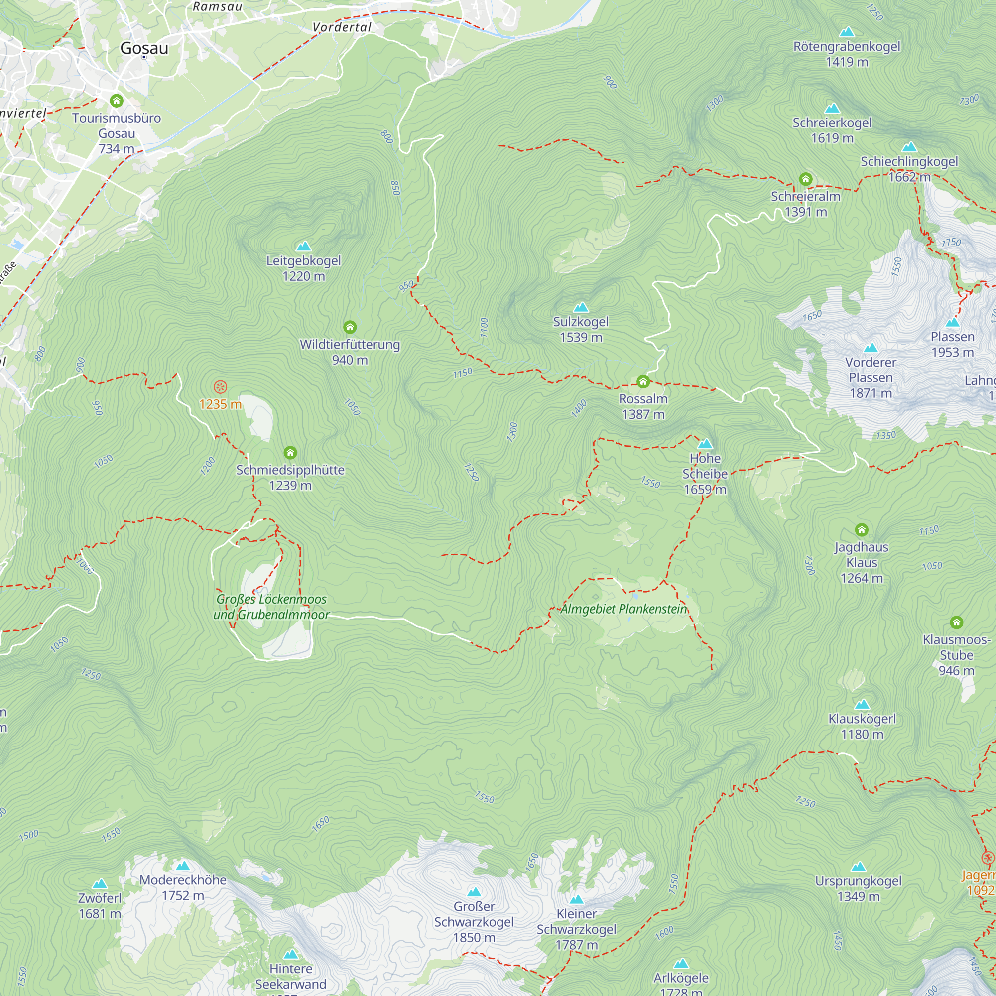 Kaun Jagdhütte map