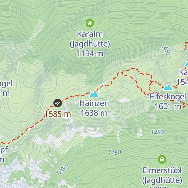 Map of Hainzen
