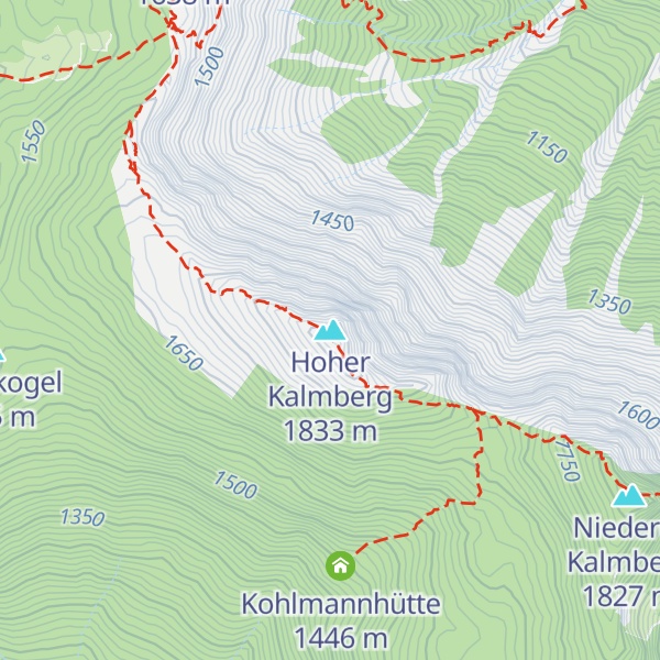 Map of Hoher Kalmberg