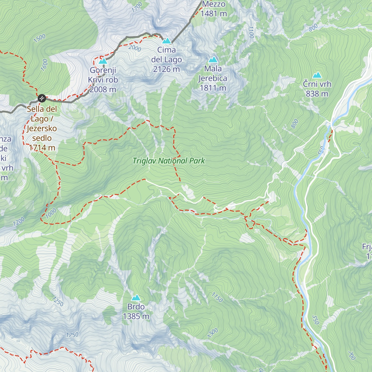 Počitniški dom Možnica map