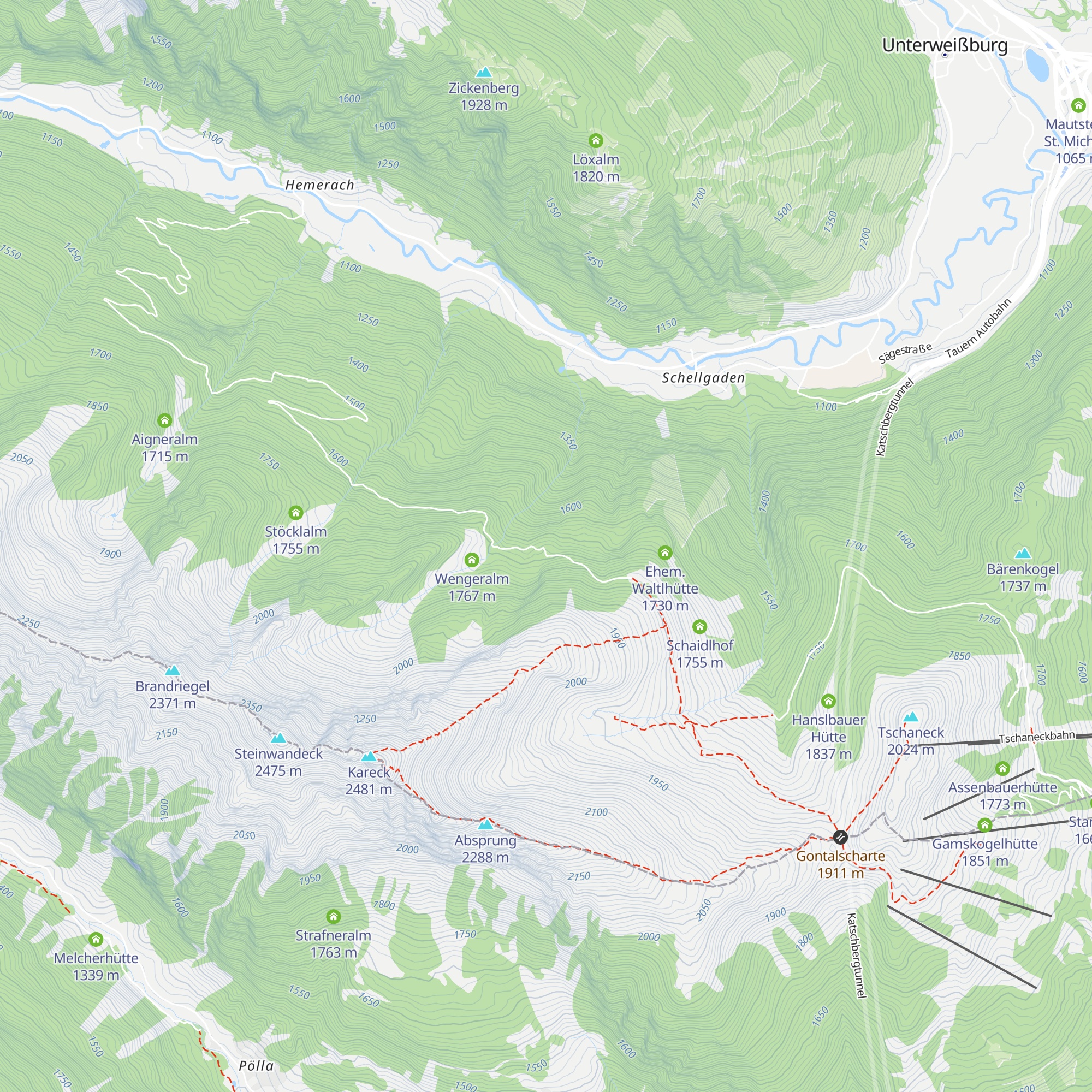 Doktoralm map