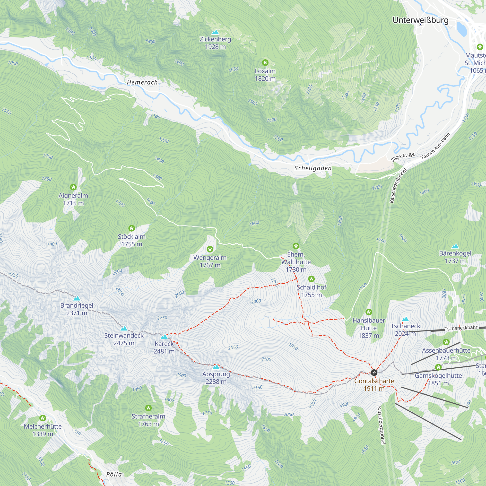 Doktoralm map