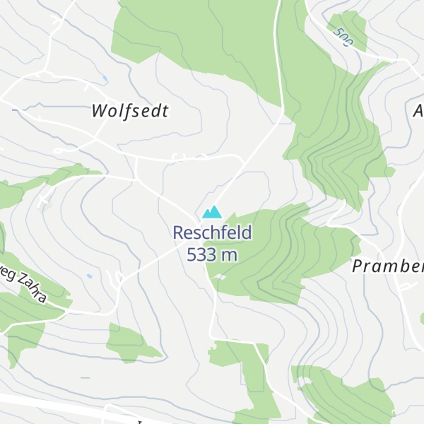 Map of Reschfeld