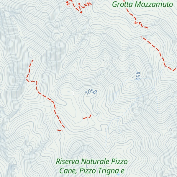 Map of Serra Campisi