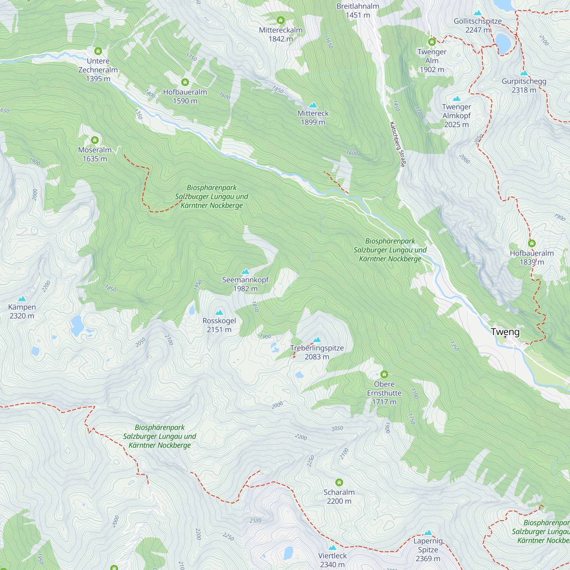 Metzgerhütte map