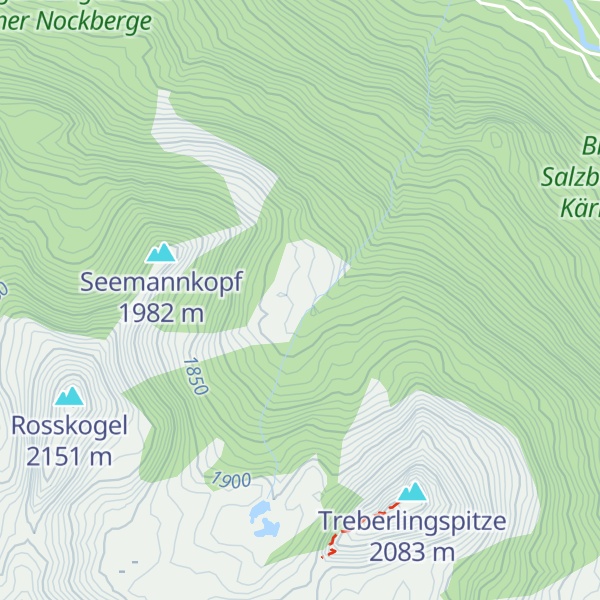 Map of Metzgerhütte