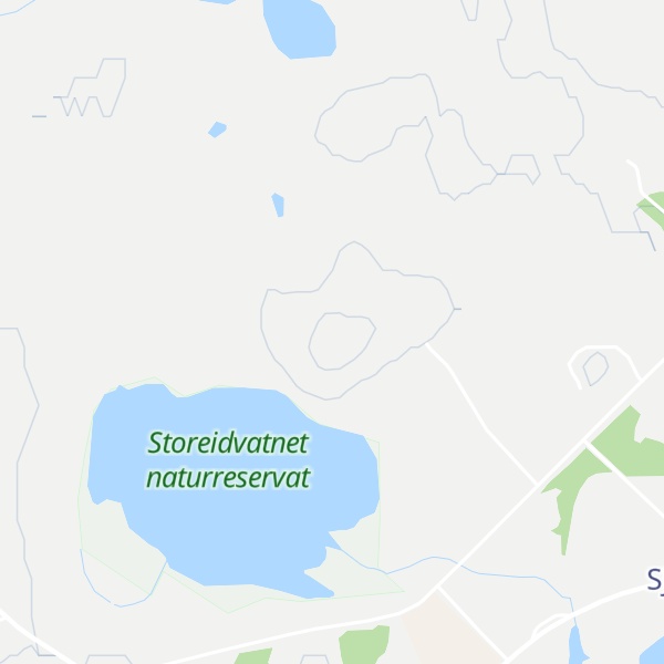 Map of Vasshaugen